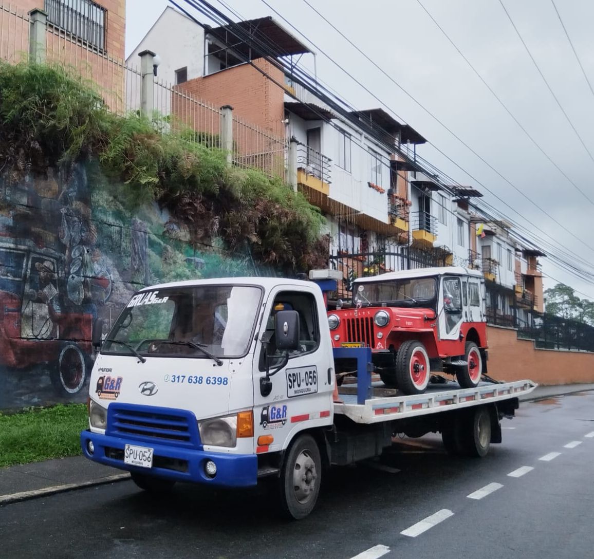 gruas para carros en cali