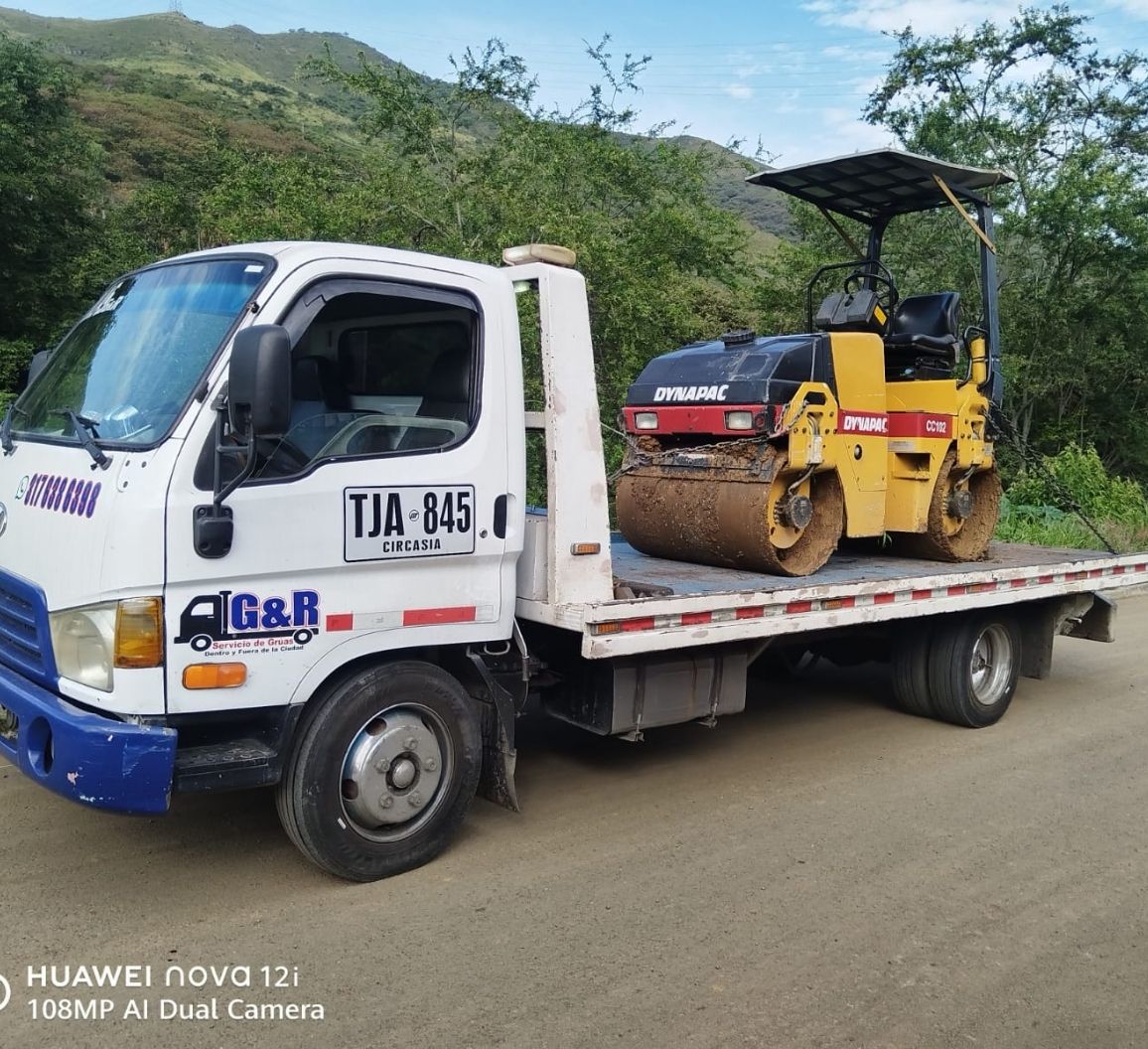gruas para maquinaria pesada cali